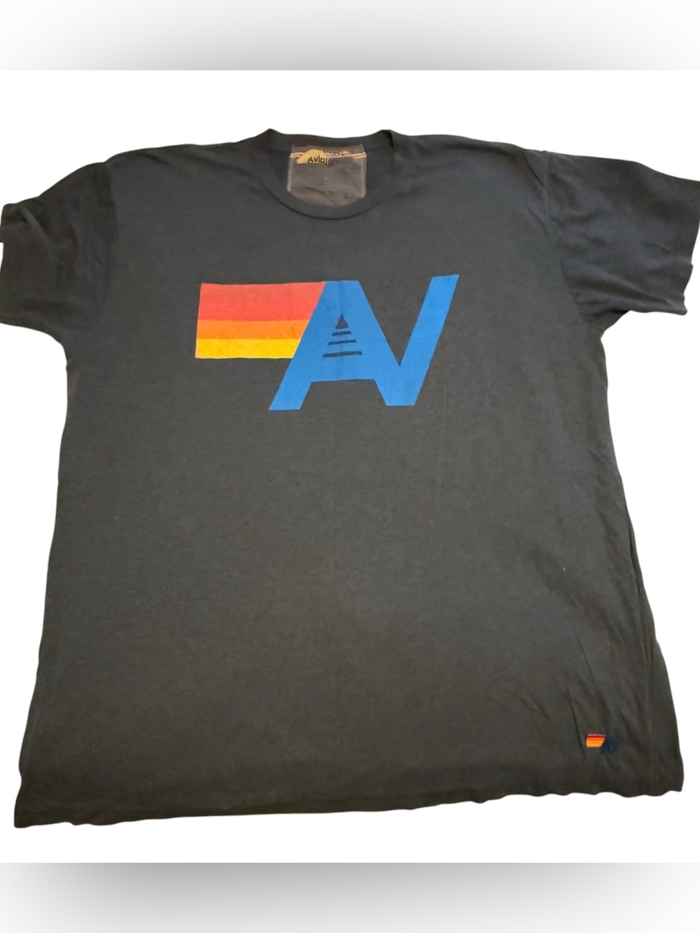 Aviator Nation Dark Grey Logo Tee XXL unisex
